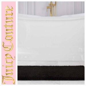 Juicy Couture Non-Slip Microfiber Luxury Bath Rug